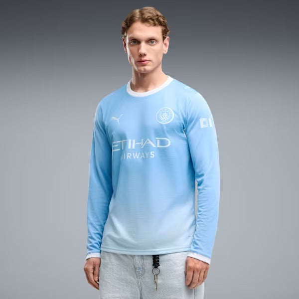 Manchester City 2026/27 Long Sleeve Replica Jersey