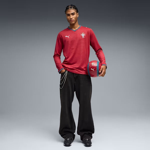 Portugal 26 Men's Home Long-sleeved Jersey