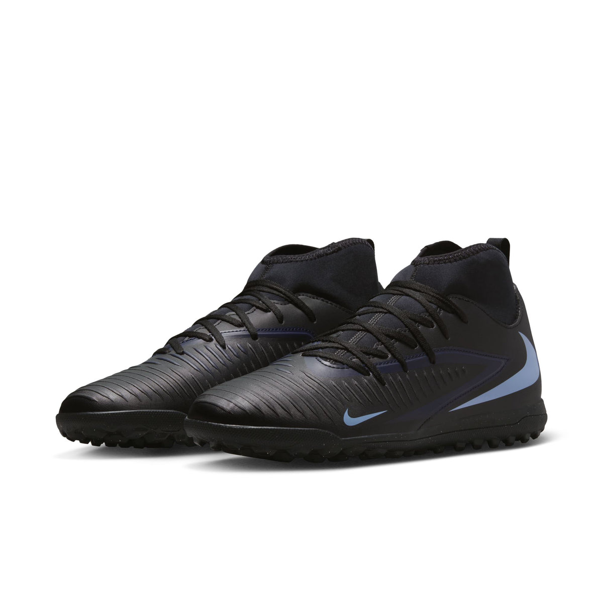 Phantom 6 High Club Turf Soccer Boots - Black Pack 2025