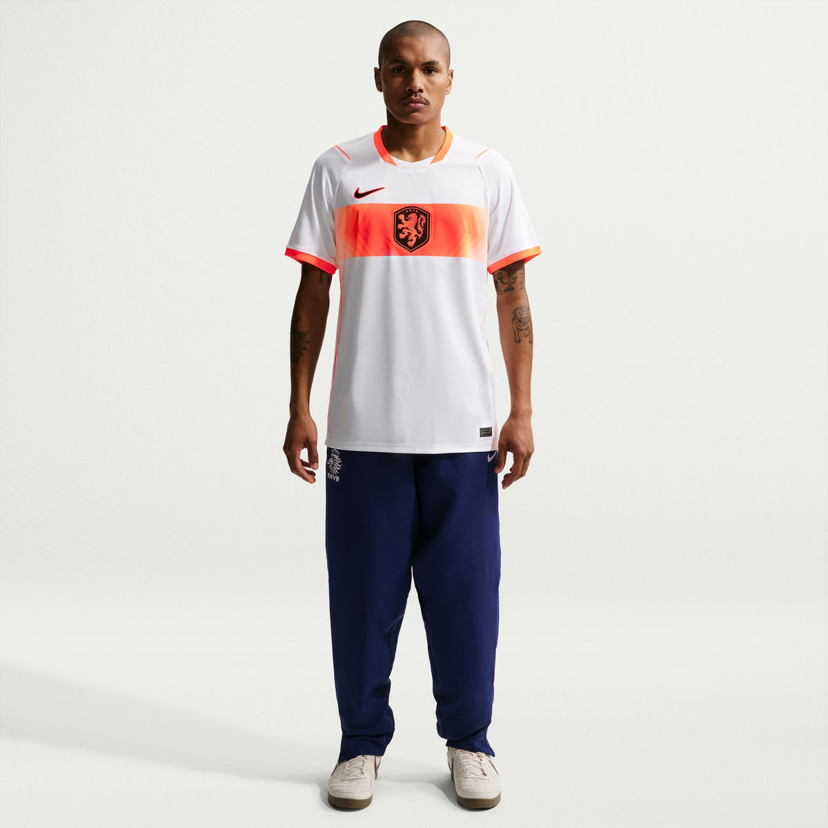 Men's Netherlands 26 Away Stadium Jersey