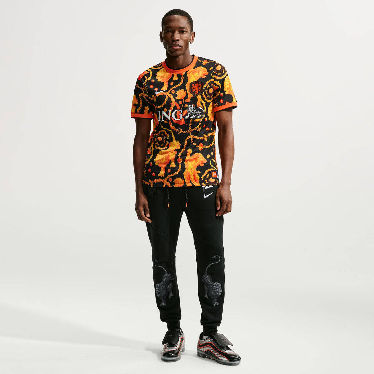 Netherlands x Patta Jersey Men's Academy Pro Short-Sleeve Football Top