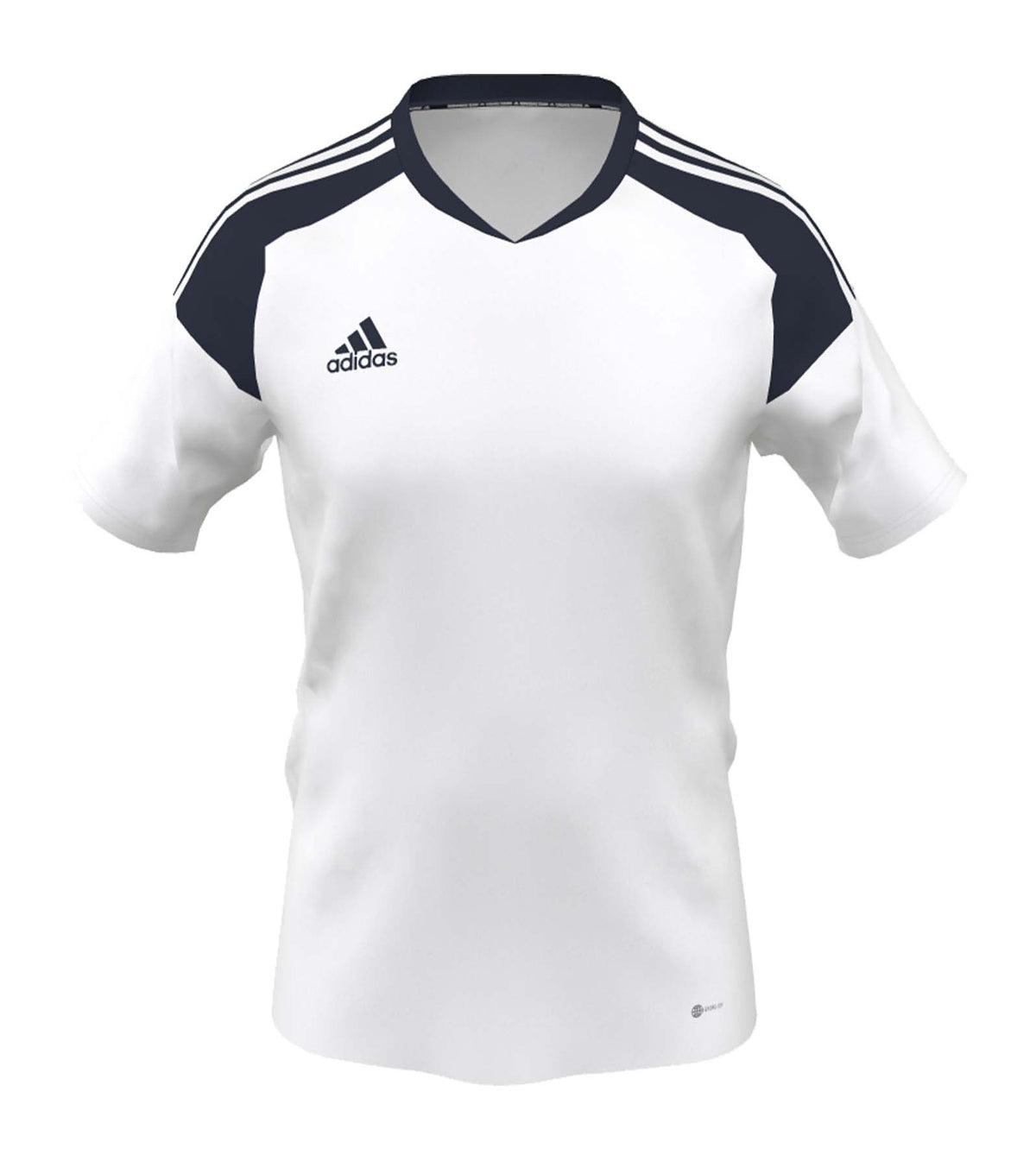 Men's miCondivo 22 Jersey - White w/ Navy Sleeves