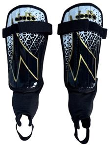 Diadora Ascoli II Soft Shell Shin Guard - Black