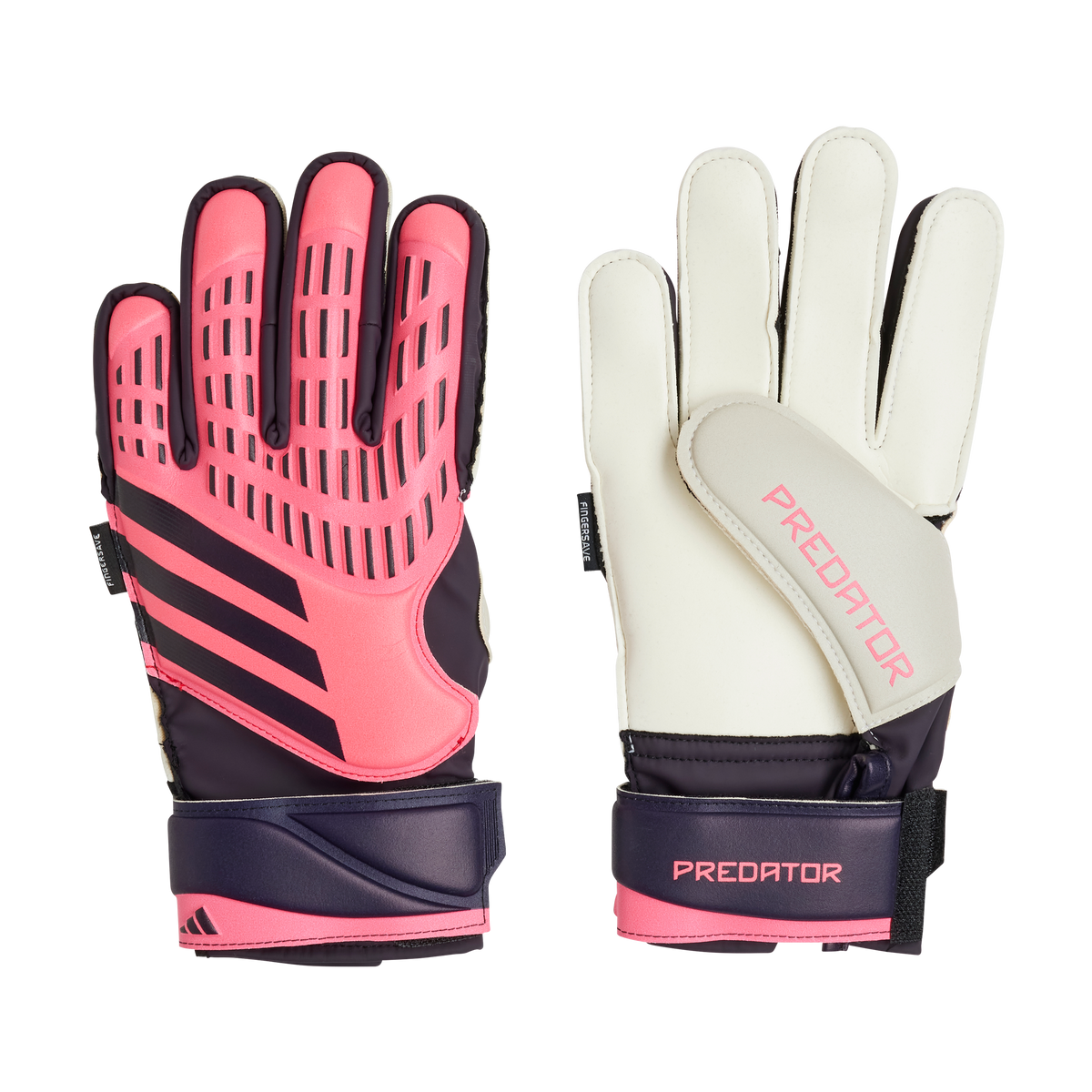 JR Predator Match Fingersave Goal Keeper Gloves