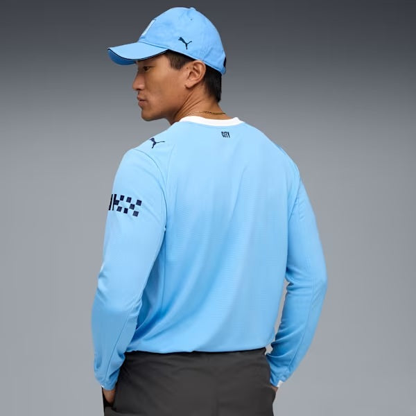 Manchester City FC 2025/26 Replica Long Sleeve Home Jersey