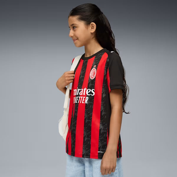 AC Milan 2025/26 Youth Home Jersey