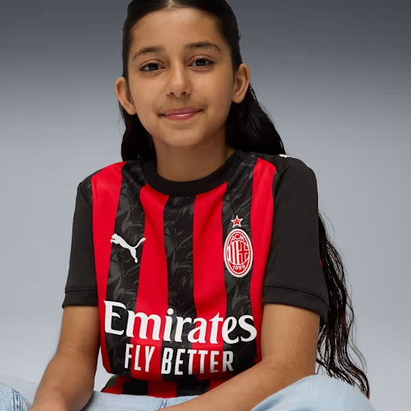 AC Milan 2025/26 Youth Home Jersey