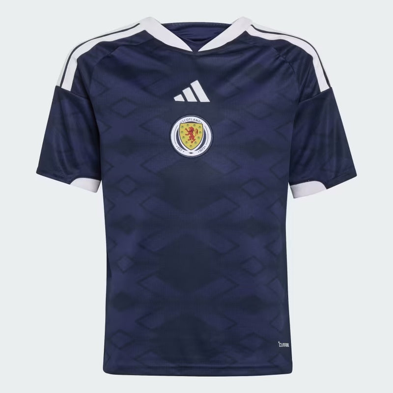 Scotland 26 Youth Replica Home Jersey