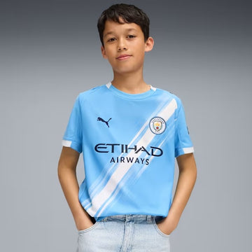 Manchester City FC 2025/26 Youth Home Jersey