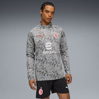 AC Milan 2025/26 Pre-Match Quarter-Zip Top