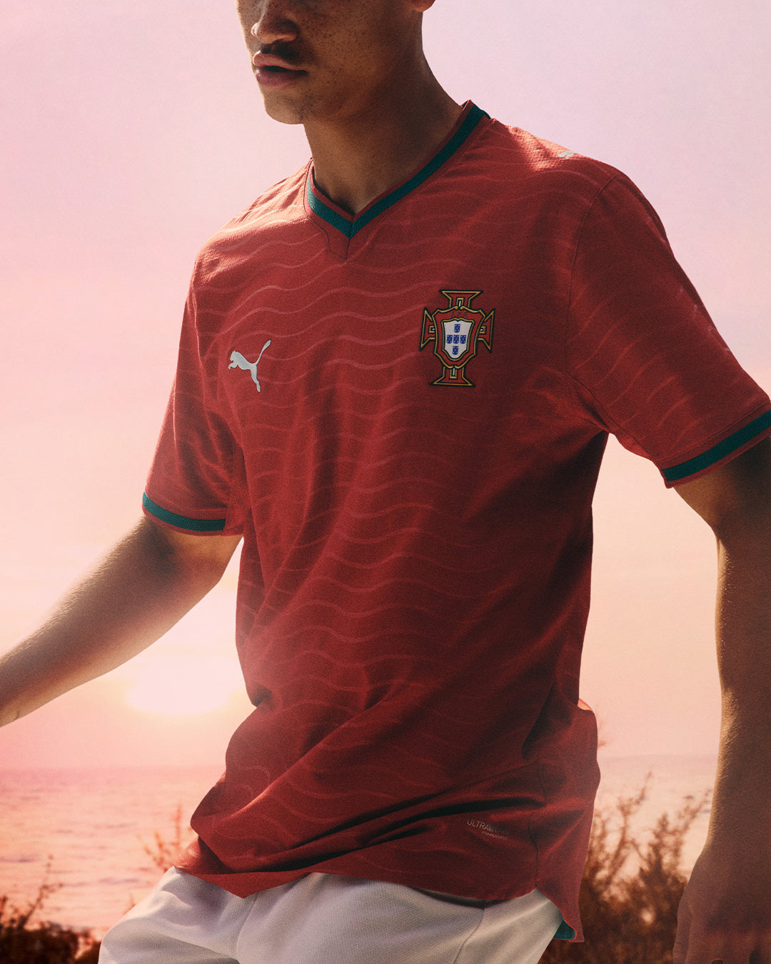 Portugal 26 Authentic Home Jersey