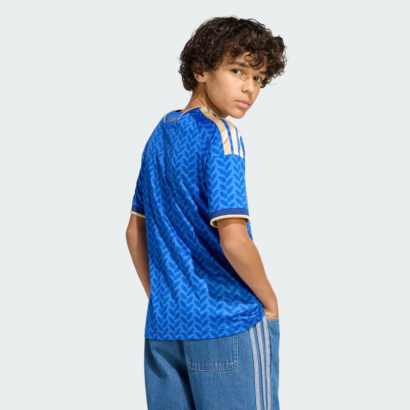 Italy 26 Youth Replica Home Jersey
