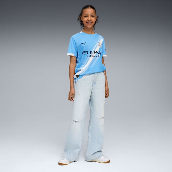 Manchester City FC 2025/26 Youth Home Jersey