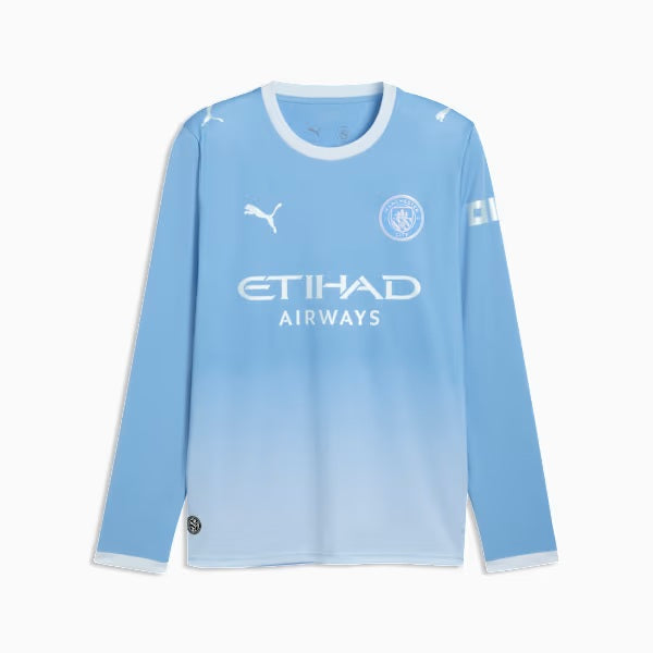 Manchester City 2026/27 Long Sleeve Replica Jersey