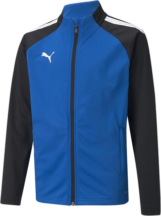 Puma teamLIGA Training Jacket Jr - Electric Blue Lemonade