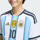 Argentina 26 Youth Replica Messi 10 Home Jersey
