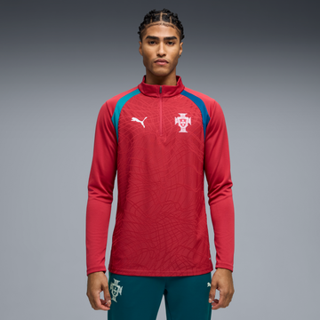 Portugal 26 1/4 Zip Men's Training Top Red