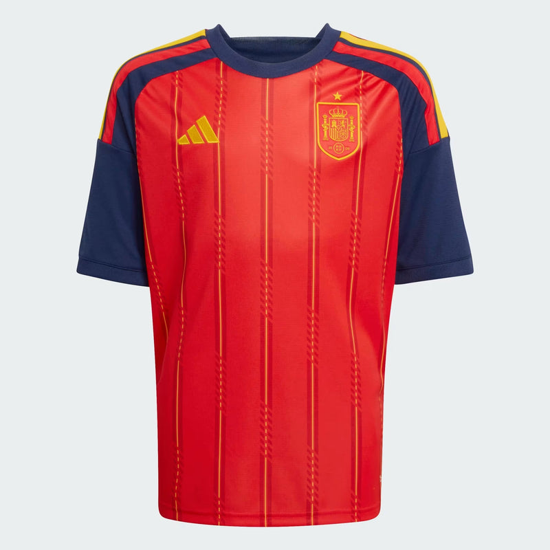 Spain 26 Youth Replica Home Jersey