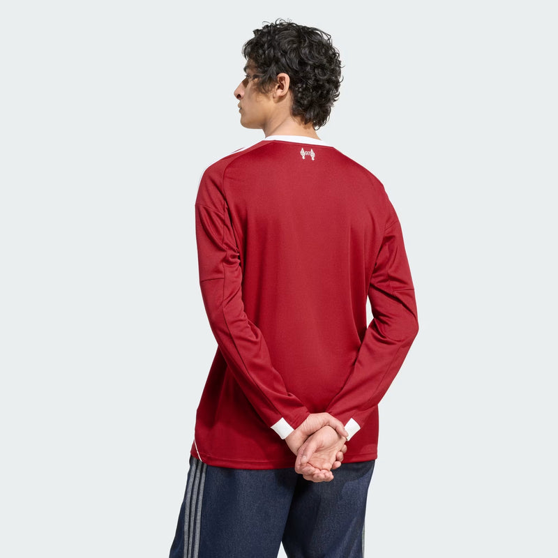 Liverpool FC 2025/26 Long Sleeve Replica Home Jersey