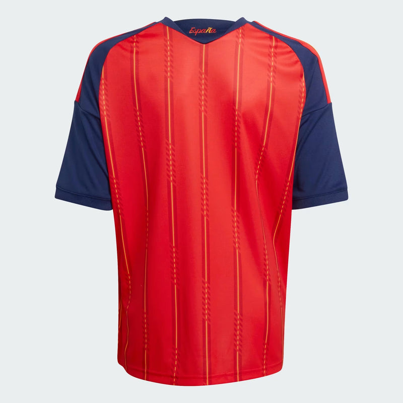 Spain 26 Youth Replica Home Jersey
