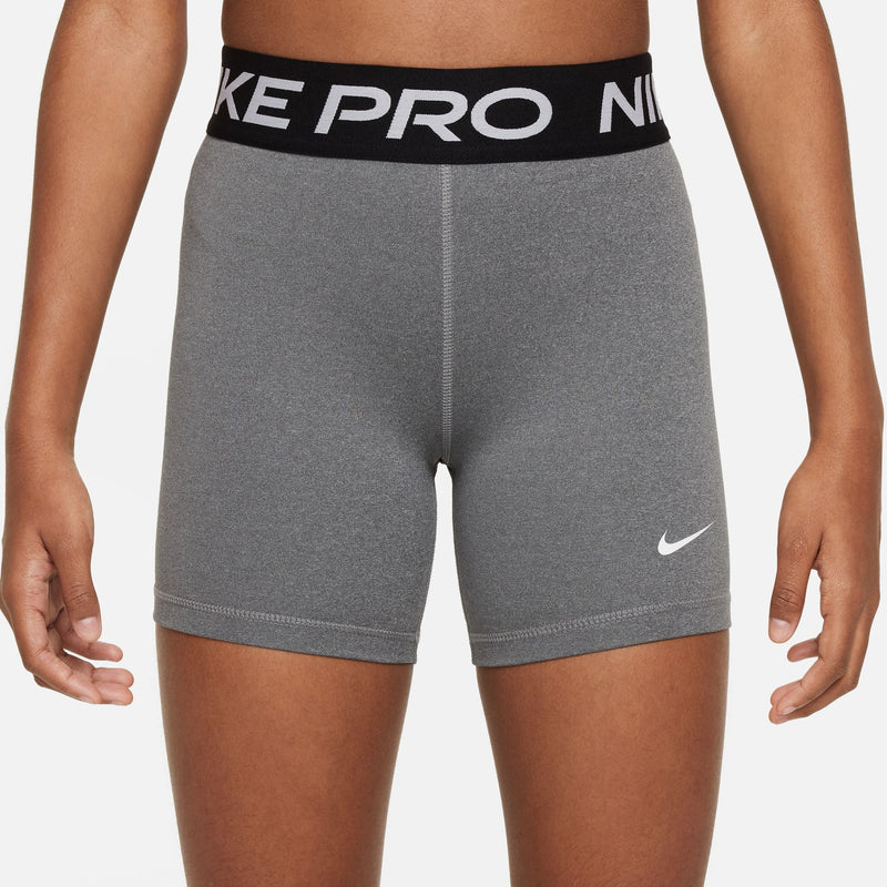 Girls Compression Shorts - Grey