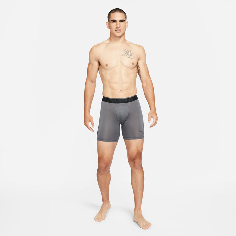 Men s Pro Compression Shorts Iron Grey