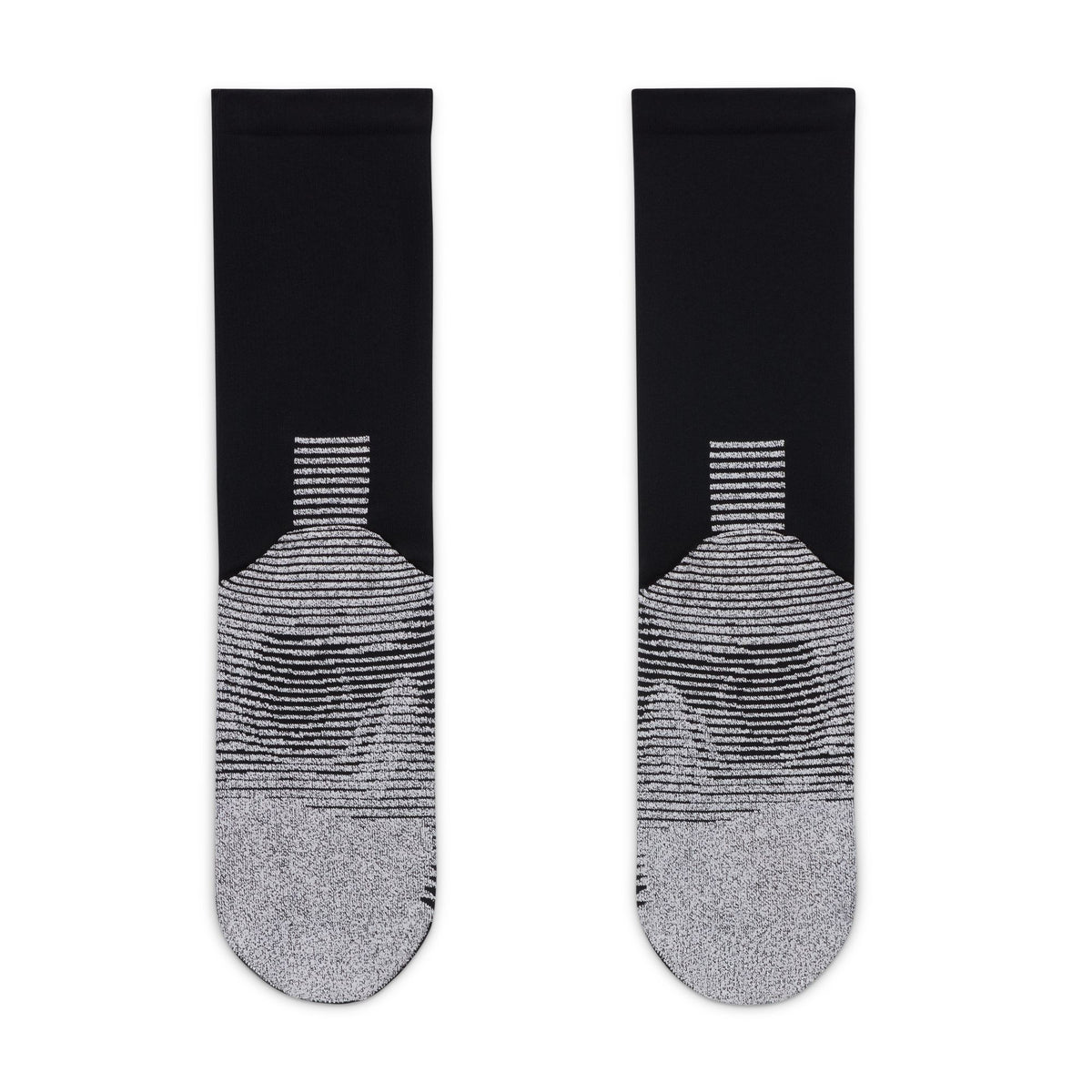 Black Vapor Strike Crew Grip Socks (1 Pair)