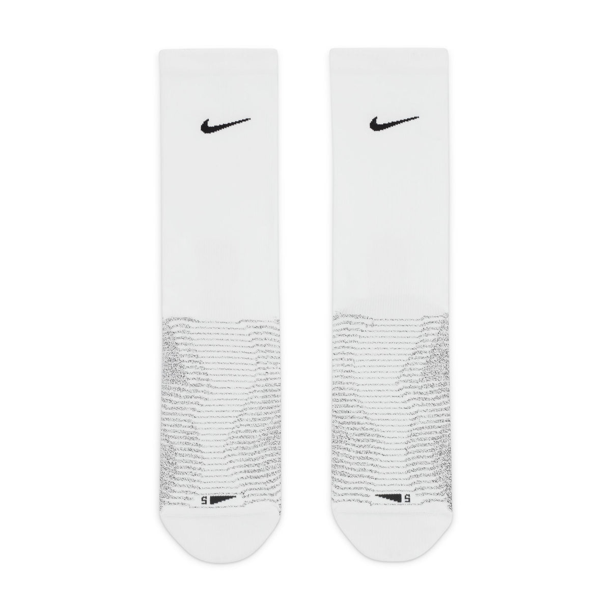 White Vapor Strike Crew Grip Socks (1 Pair)