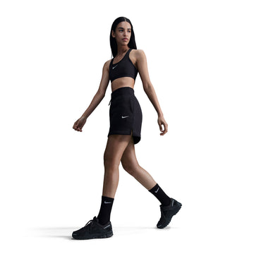 Nike Swoosh Medium Support Padded Sports Bra - Black