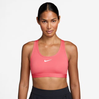 Nike Swoosh Medium Support Padded Sports Bra - Sea Coral