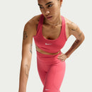 Nike Swoosh Medium Support Padded Sports Bra - Sea Coral