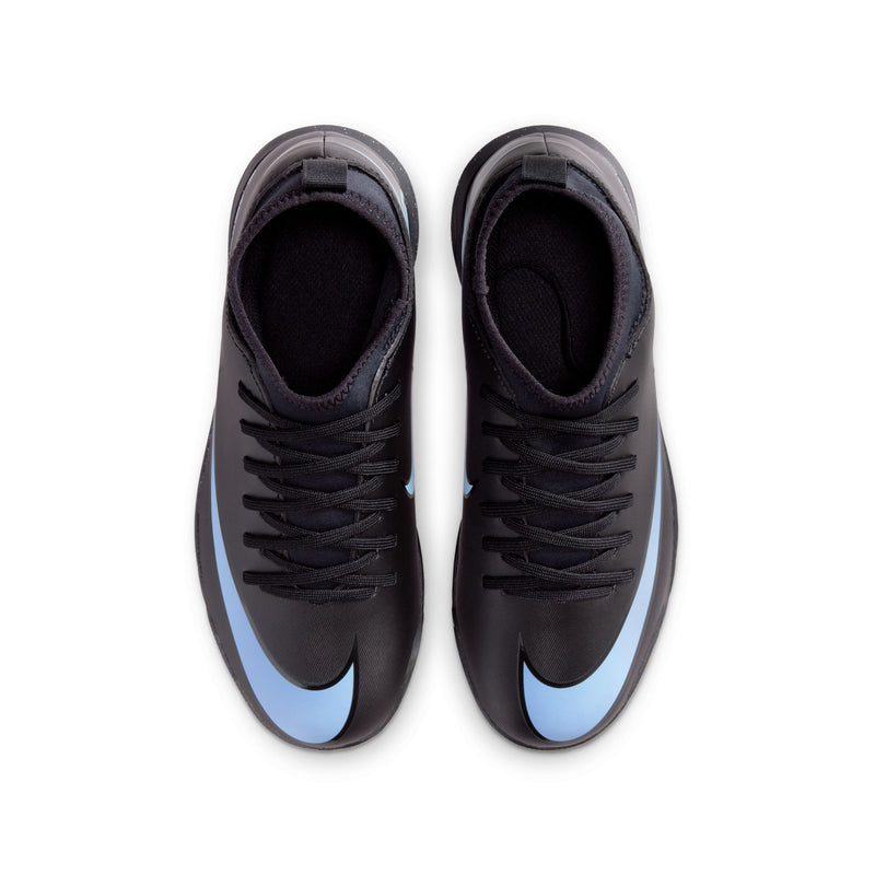 JR Superfly 10 Club Turf Soccer Boots - Black Pack 2025