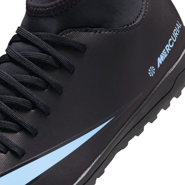 JR Superfly 10 Club Turf Soccer Boots - Black Pack 2025