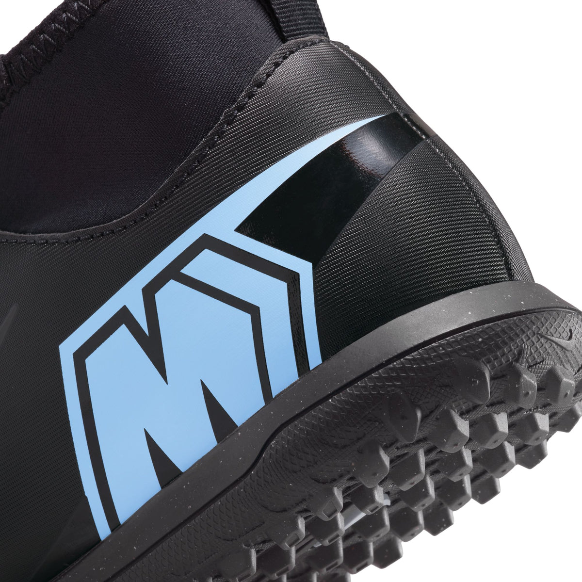 JR Superfly 10 Club Turf Soccer Boots - Black Pack 2025