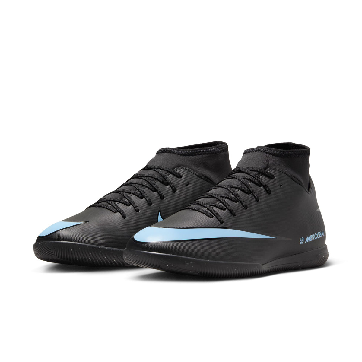 Superfly 10 Club Indoor Court Soccer Boots - Black Pack 2025