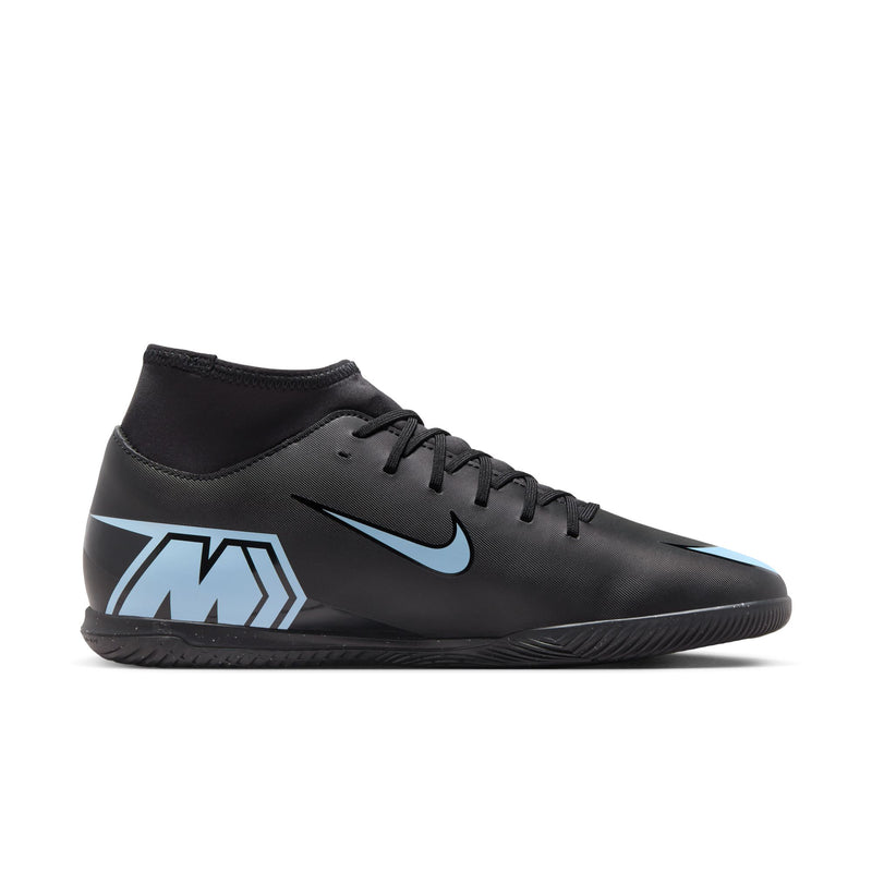 Superfly 10 Club Indoor Court Soccer Boots - Black Pack 2025