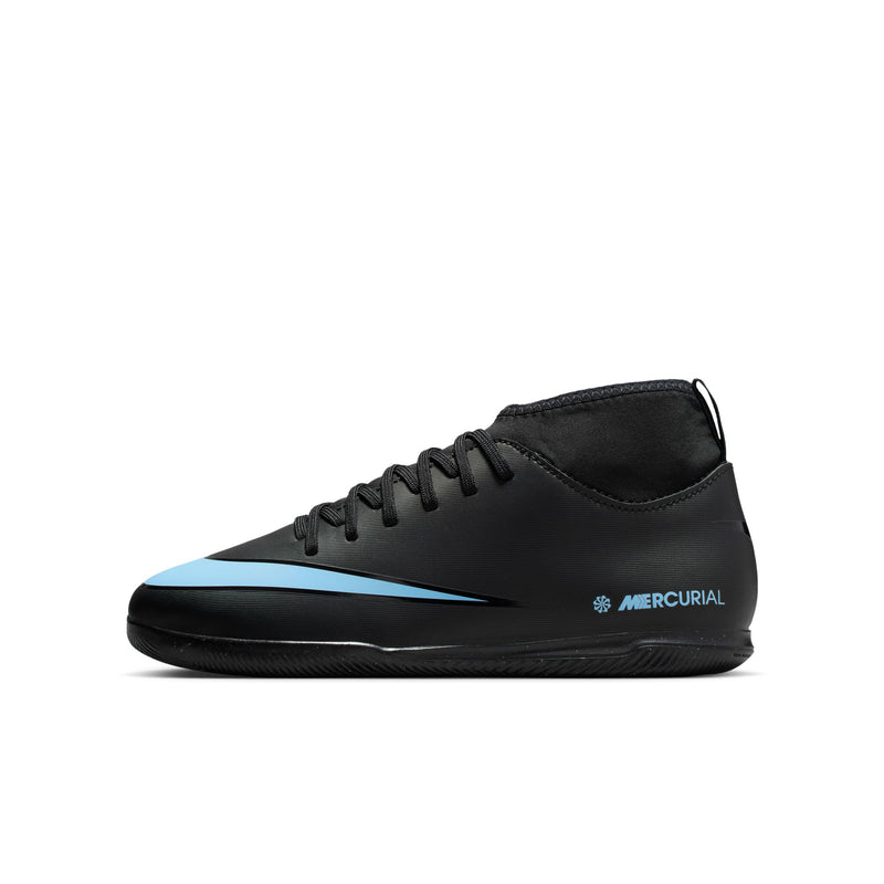 JR Superfly 10 Club Indoor Soccer Boots - Black Pack 2025