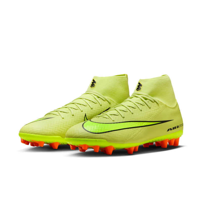Superfly 10 Academy Artificial Ground Soccer Boots - Max Voltage Pack