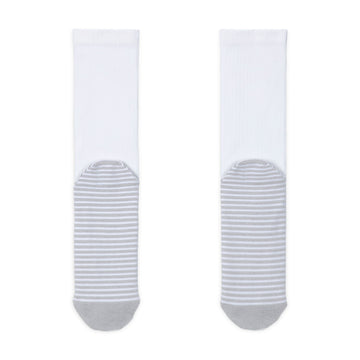 White Strike Crew Socks (1 Pair)