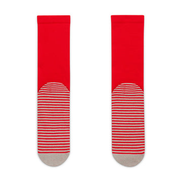 Red Strike Crew Socks (1 Pair)