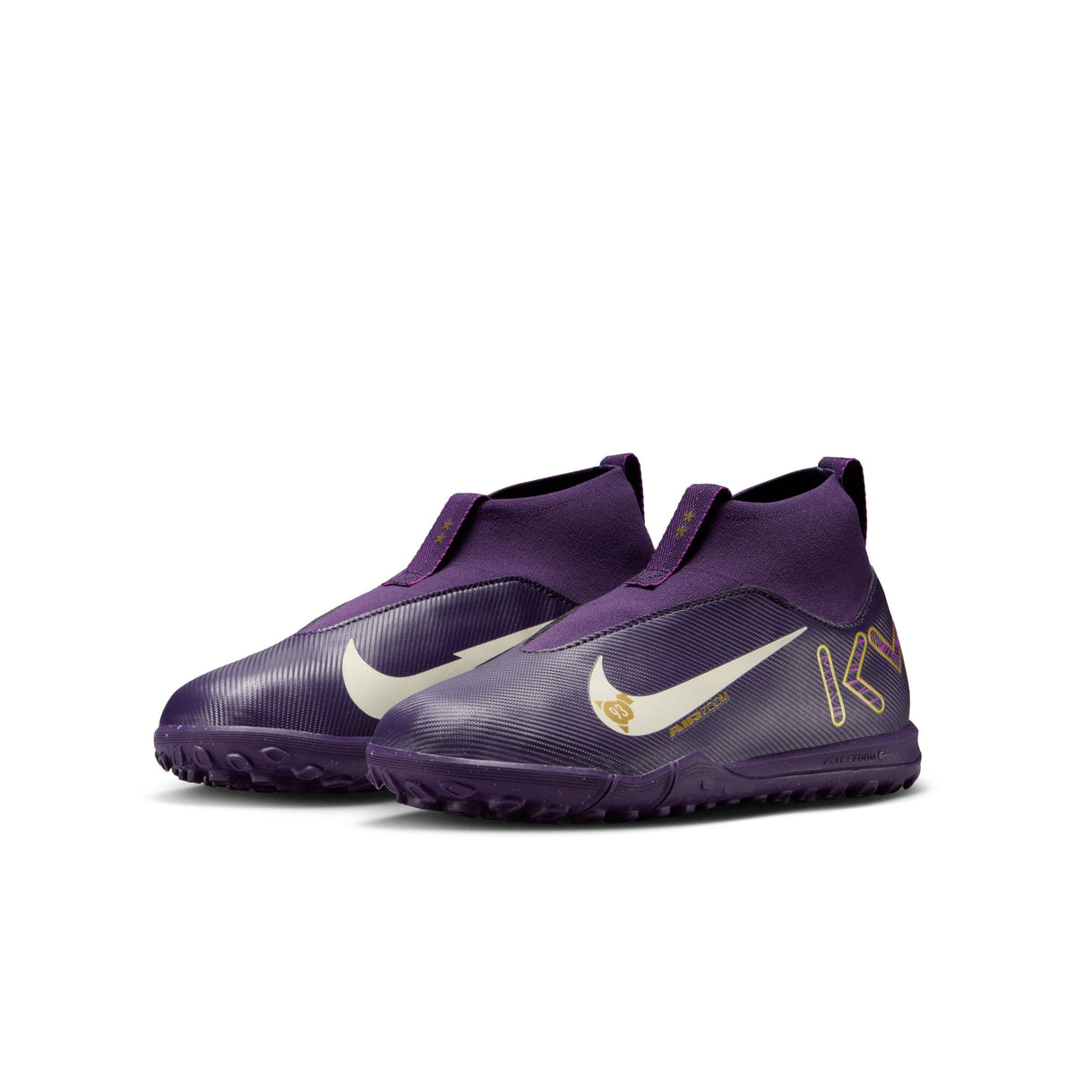 JR ZOOM Superfly 10 Academy Kylian Mbappe Turf Soccer Boots