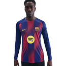 FC Barcelona 2025/26 Long Sleeve Stadium Home Jersey