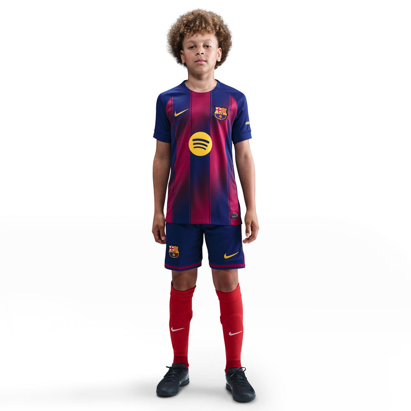 FC Barcelona 2025/26 Youth Home Jersey