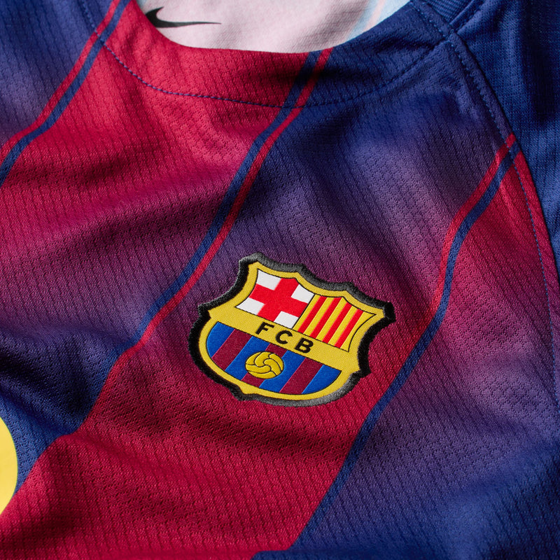 FC Barcelona 2025/26 Little Kid Home 3-Piece Kit