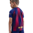 FC Barcelona 2025/26 Little Kid Home 3-Piece Kit