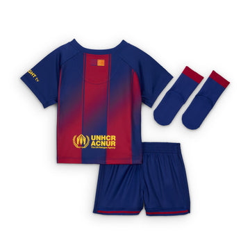 FC Barcelona 2025/26 Baby/Toddler Home 3-Piece Kit