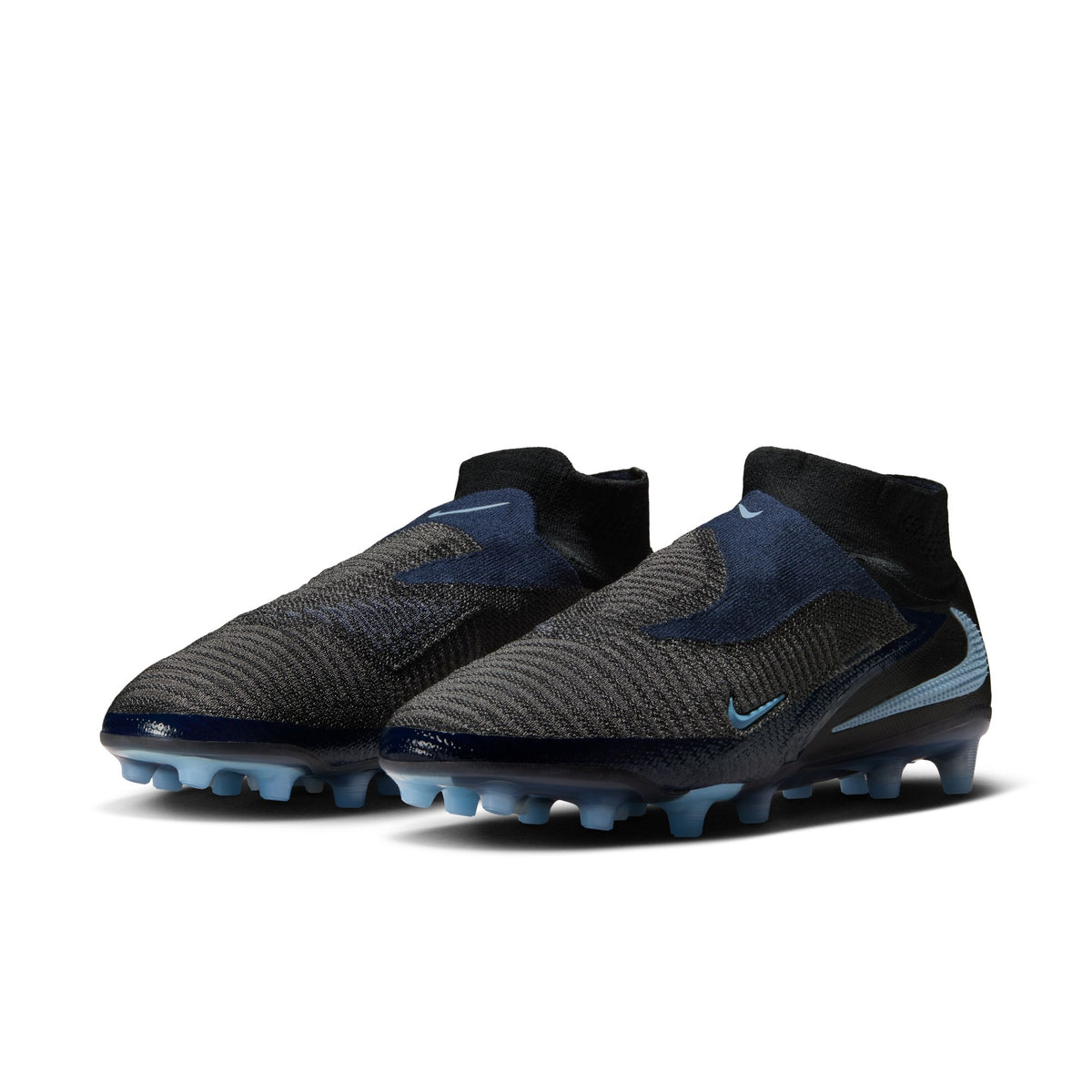 Phantom 6 High Elite Artificial Ground Soccer Boots - Black Pack 2025