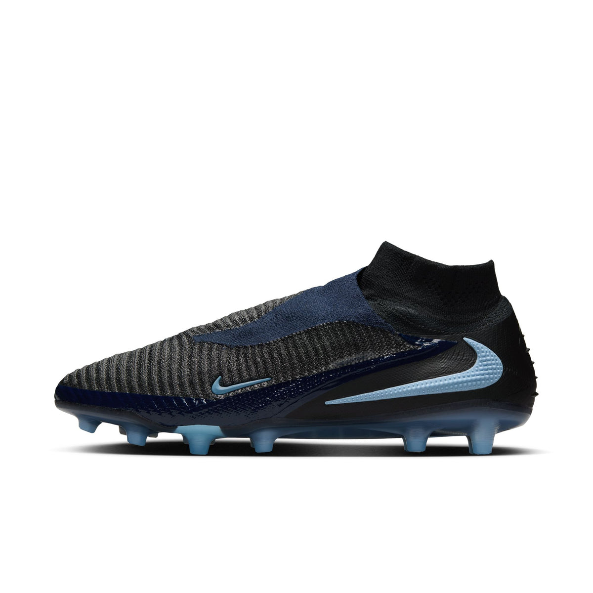 Phantom 6 High Elite Artificial Ground Soccer Boots - Black Pack 2025