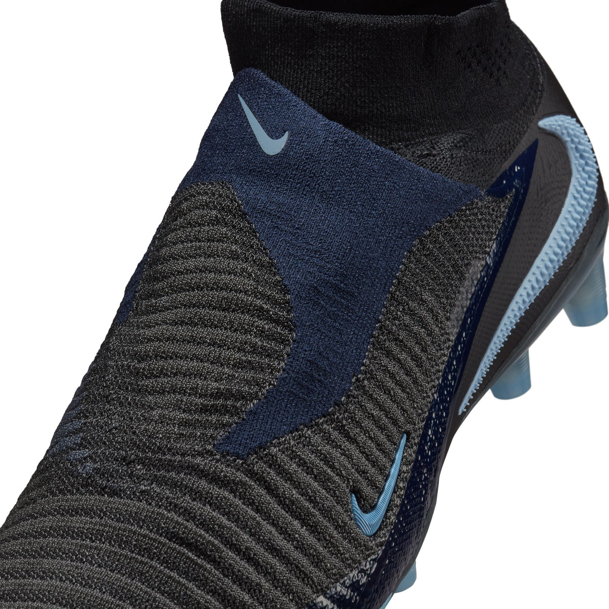 Phantom 6 High Elite Artificial Ground Soccer Boots - Black Pack 2025
