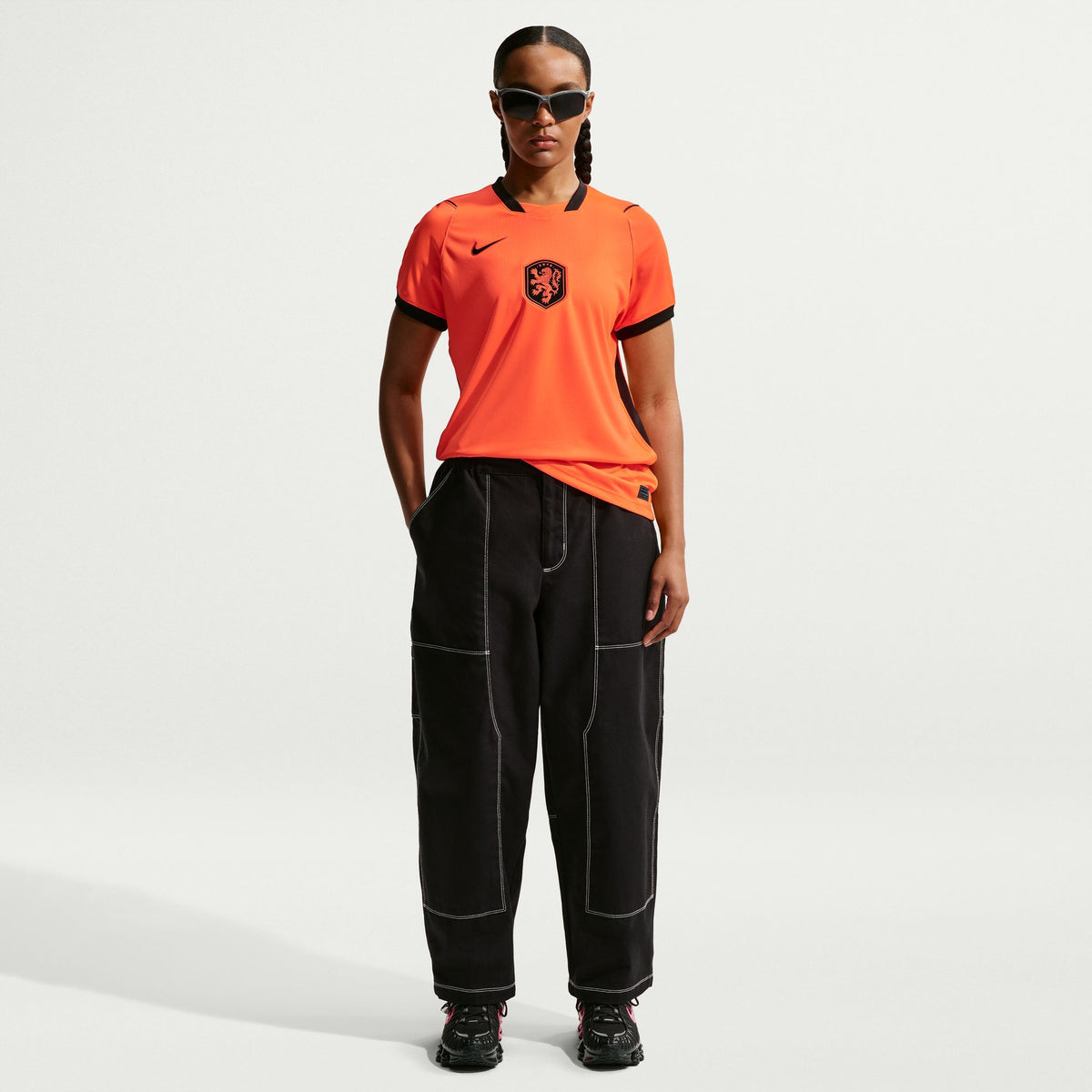 Women's Netherlands 26 Home Stadium Jersey